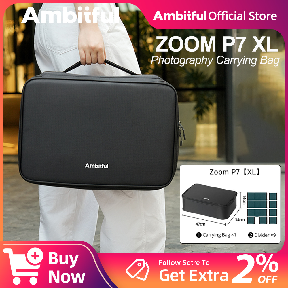 Drone Camera Case - Ambitful ZOOM P7II XL Photography Storage