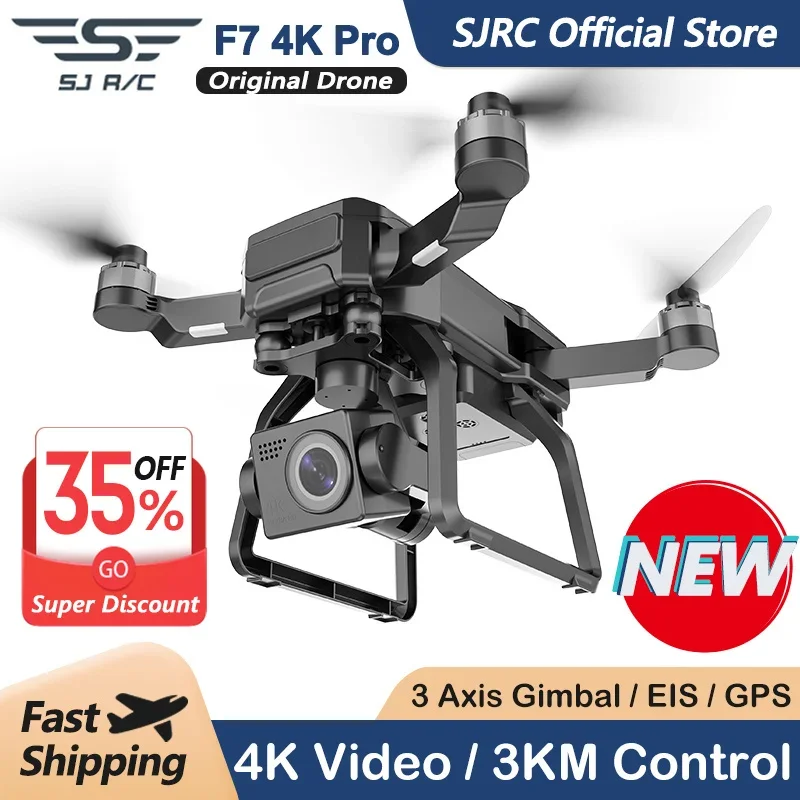 Drone Camera Hd - SJRC F7 4K PRO Camera Drone