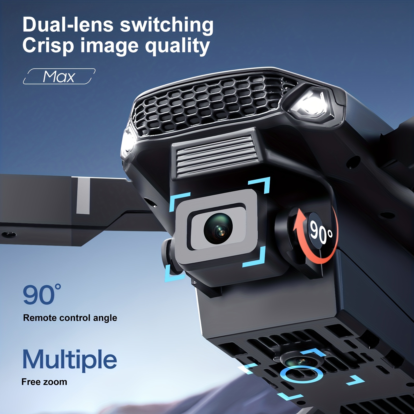 2026 Upgraded E88 PRO MAX Fold - Drone Camera 4K ulasan dan harga