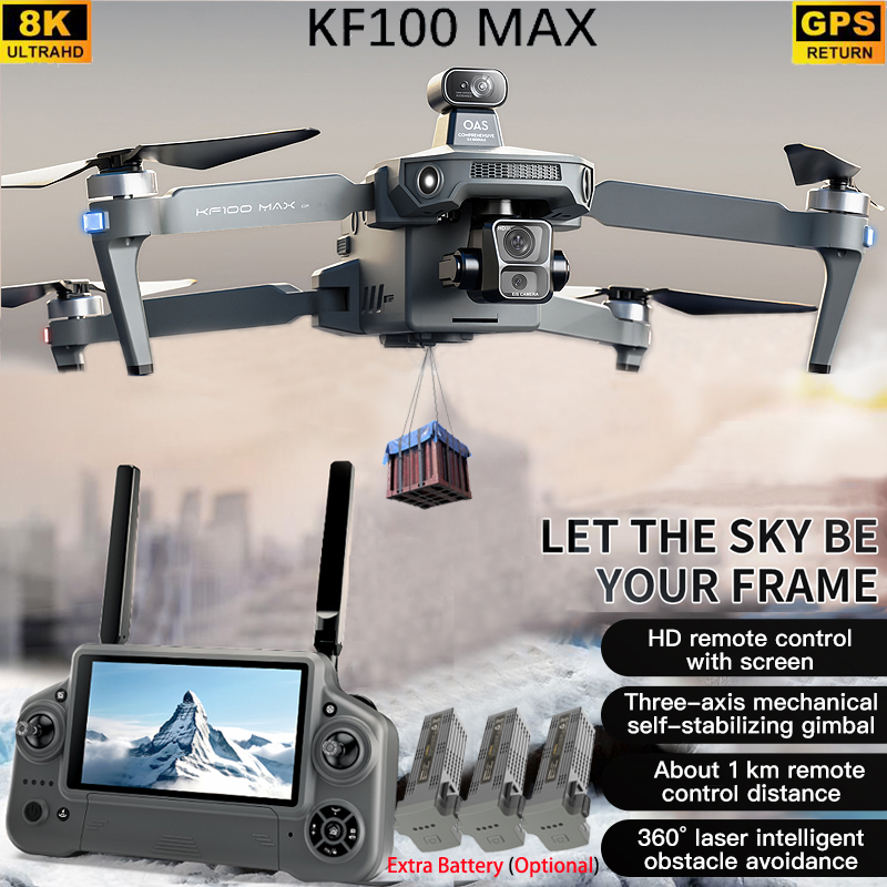 KF100 MAX GPS Drone 4K Camera  - Drone Camera 4K ulasan dan harga