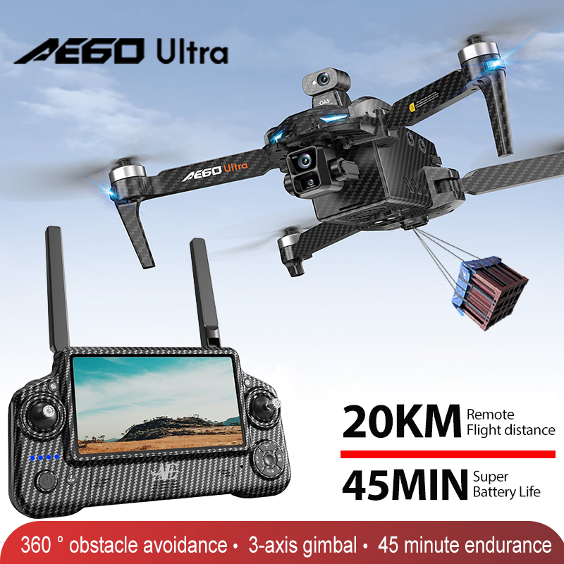 AE60 GPS Drone Professional 8K - Drone Camera Hd ulasan dan harga