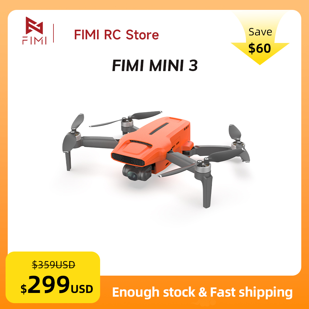 FIMI MINI 3 Camere Drone 4K 60 - Drone Camera 4K ulasan dan harga