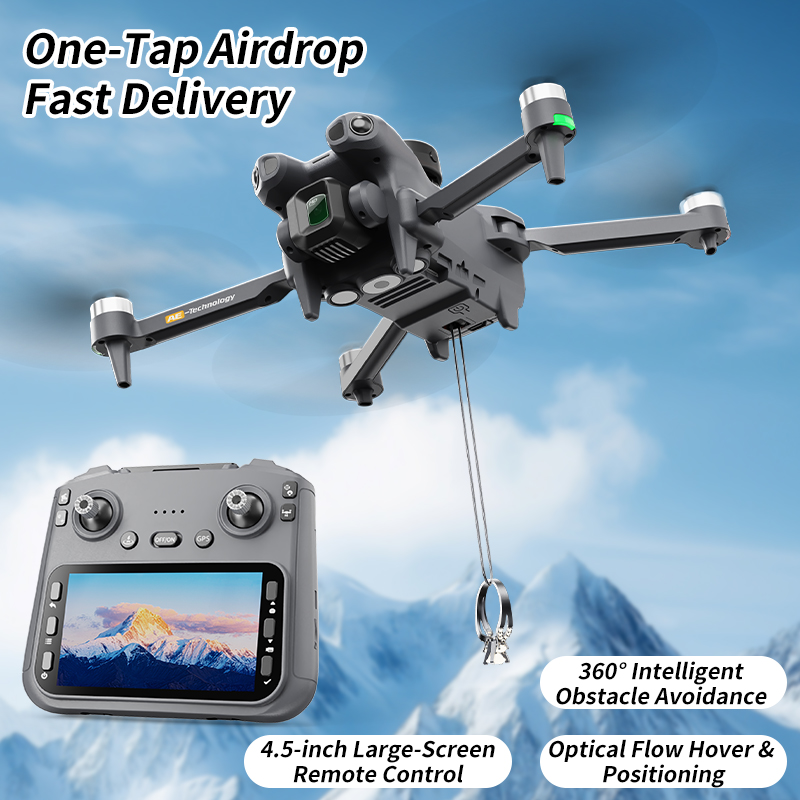 AE51 GPS Drone 8K Professional - Drone Camera Professional ulasan dan harga