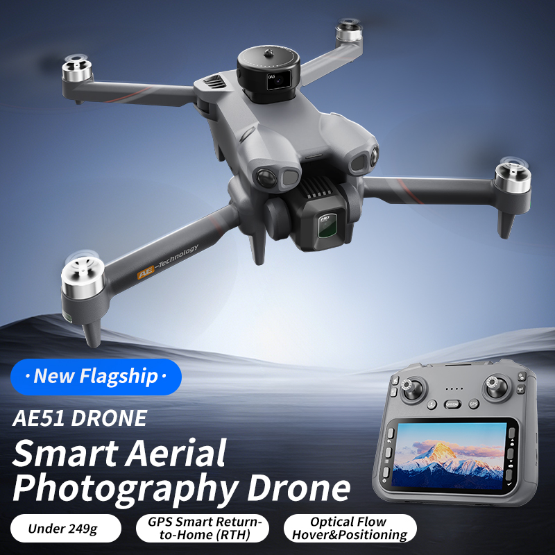 AE51 GPS Drone 8K Professional - Drone Camera Professional ulasan dan harga